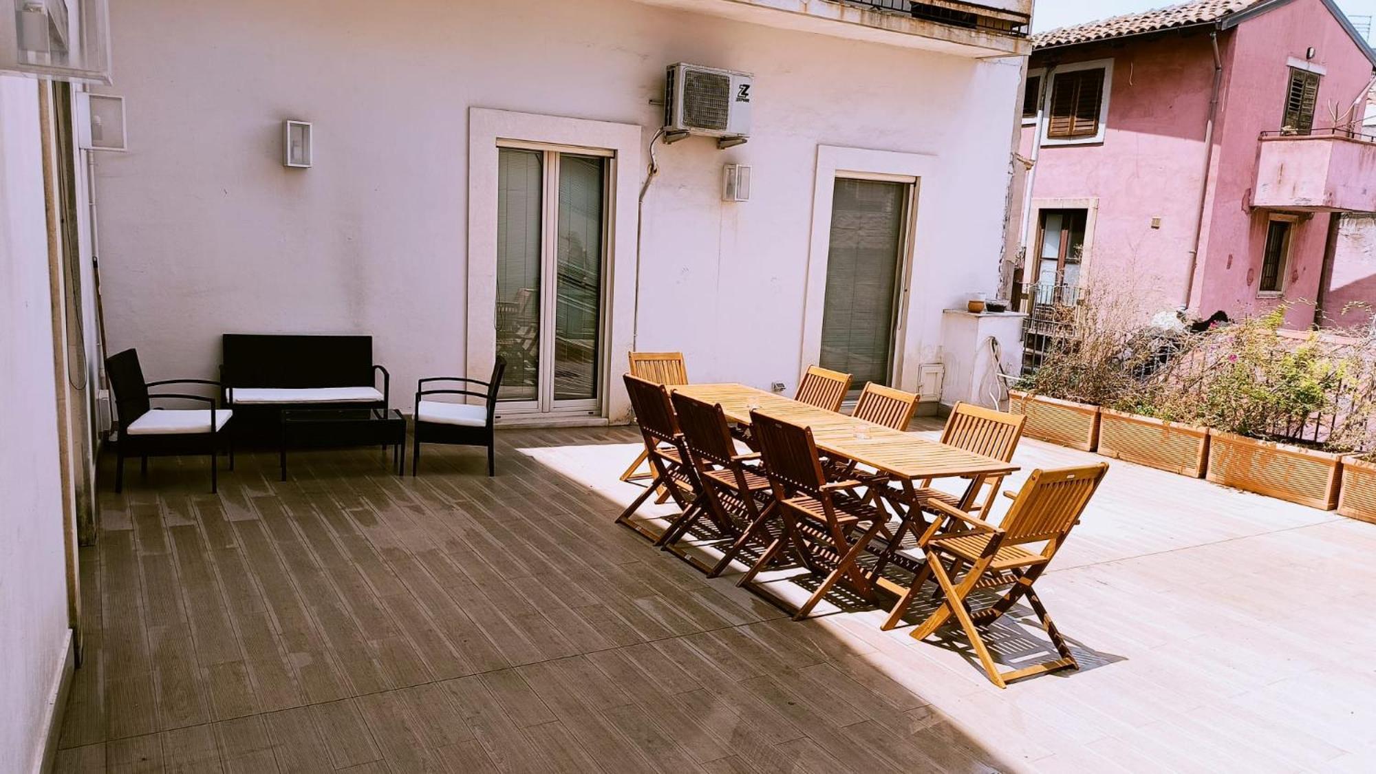 Suite Con Terrazza In Centro Storico カターニア エクステリア 写真